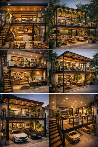 Mezannine Cafe Modern di Cikarang