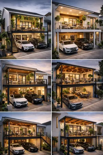 Mezannine Teras Rumah Keren di Cikarang